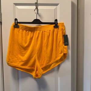 Target Orange Athletic Shorts Elastic Waistband